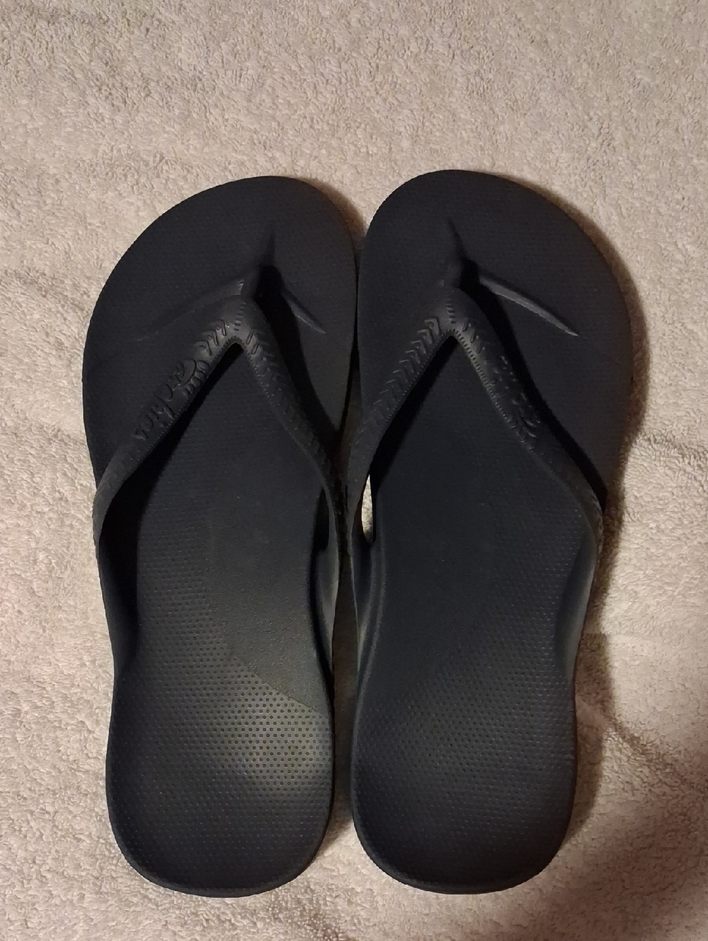 Archies Navy Arch Support  Flip Flops Mens US 10 Womens US 11